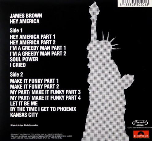 James Brown: Hey America [CD]