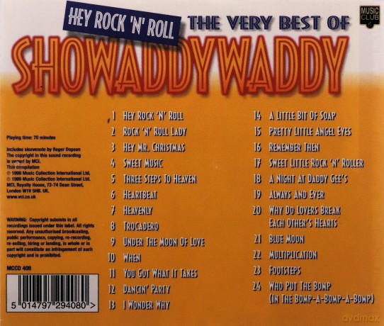 Showaddywaddy: Hey Rock 'N' Roll: The Very Best of Showaddywaddy [CD]