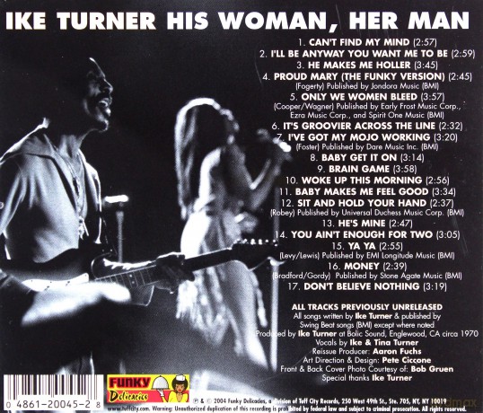 Ike Turner: His Woman Her Man [CD]