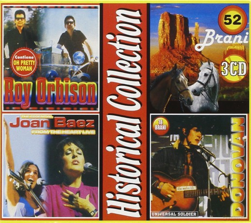 orbison.j.baez: Historical Collection Orbison.Baez [3CD]