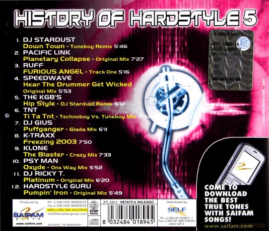 History of Hardstyle 5 [CD]