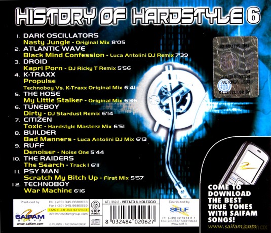 History of Hardstyle 6 [CD]