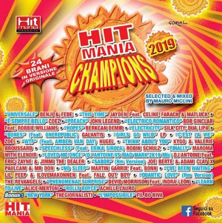 Hit Mania Champions 2019 (4 Cd+Rivista) [CD]
