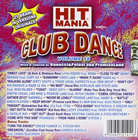 Hit Mania Club Dance [CD]