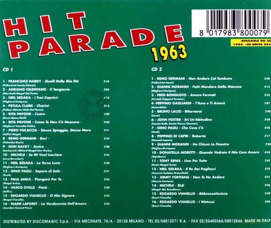 Hit Parade 1963 [2CD]