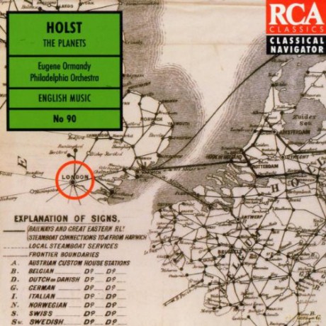 Eugene Ormandy: Holst: The Planets [CD]