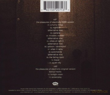 John Foxx &  Louis Gordon: The Pleasures Of Electricity [2CD]
