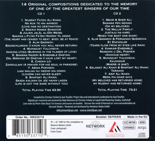 Hommage a Nusrat Fateh Ali Khan [2CD]