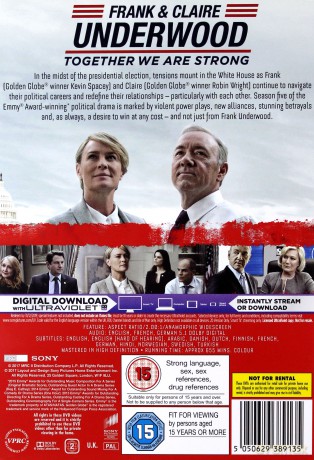 House of Cards Season 5 [4DVD]