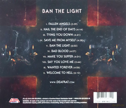 Deaf Rat: Ban The Light [CD]