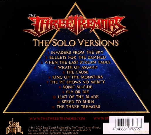 The Three Tremors: The Solo Versions (digipack) [3CD]