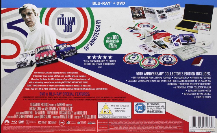 The Italian Job (Włoska Robota) [Blu-Ray]+[2DVD]