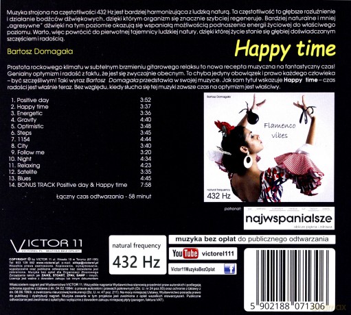 Bartosz Domagała: Happy time [CD]