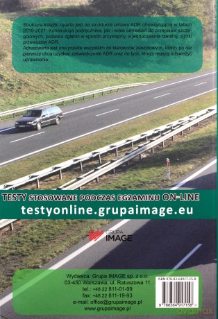 ADR 2019-2021 podręcznik + tabela A [KSIĄŻKA]