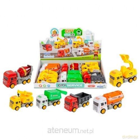 Auto ciężarowe 12 cm mix