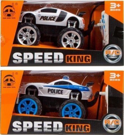 Auto terenowe policja zdalnie sterowane