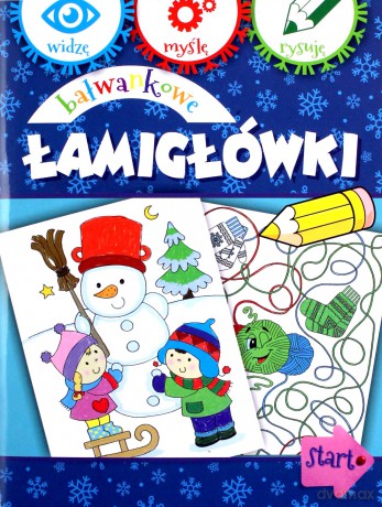 Bałwankowe łamigłówki - Anna Wiśniewska [KSIĄŻKA]