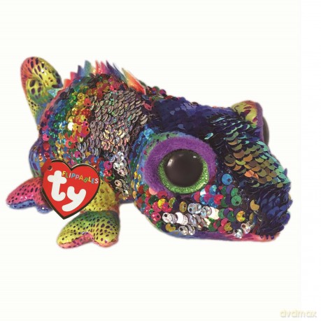 Beanie Boos Karma - Cekinowy Kameleon 24 cm