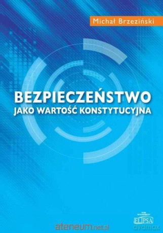 Bezpieczeństwo jako wartość konstytucyjna - Michał Brzeziński [KSIĄŻKA]