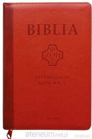 Biblia pierwszego Kościoła z paginat. ceglasta [KSIĄŻKA]