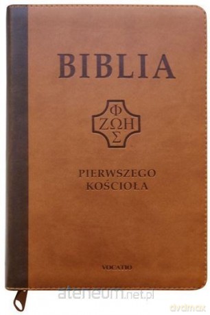 Biblia pierwszego Kościoła z paginat. ciemnybrąz [KSIĄŻKA]