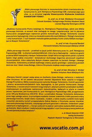 Biblia pierwszego Kościoła z paginat. ciemnybrąz [KSIĄŻKA]