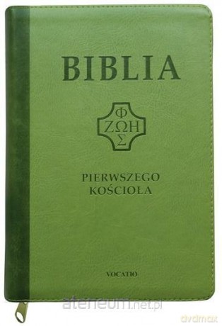 Biblia pierwszego Kościoła z paginat. jasnozielona [KSIĄŻKA]