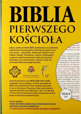 Biblia pierwszego Kościoła z paginat. jasnozielona [KSIĄŻKA]