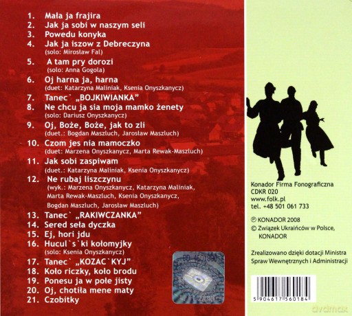 Osławiany: Oj Tam w Mokrym... [CD]