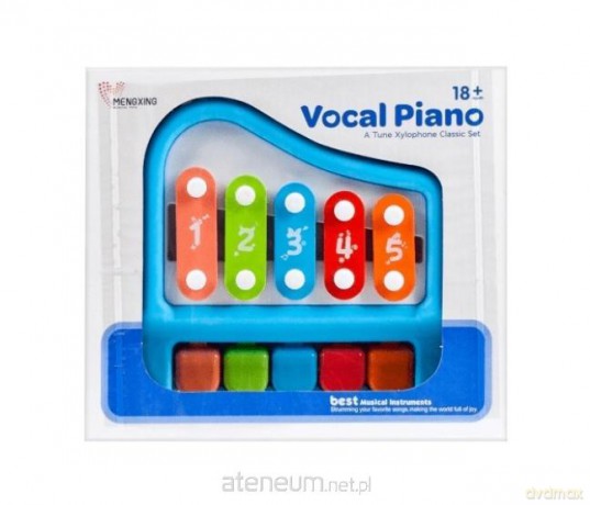 Cymbałki pianinko 2w1