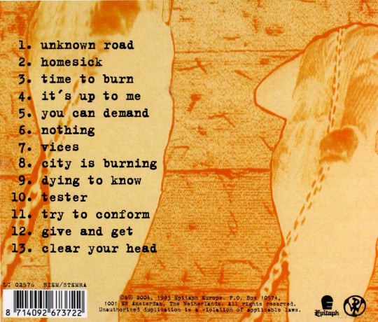 Pennywise: Unknown Road (Re-issue) [CD]