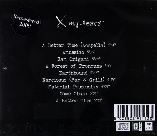 Peter Hammill: X My Heart [CD]