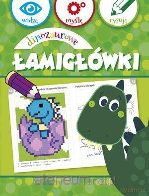 Dinozaurowe łamigłówki [KSIĄŻKA]