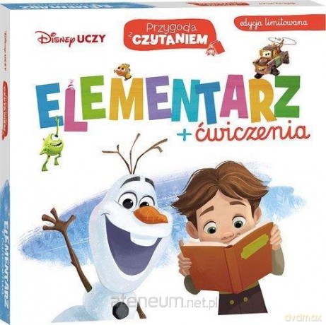 Disney uczy. Przygoda z czytaniem. Elementarz+ćw. [KSIĄŻKA]