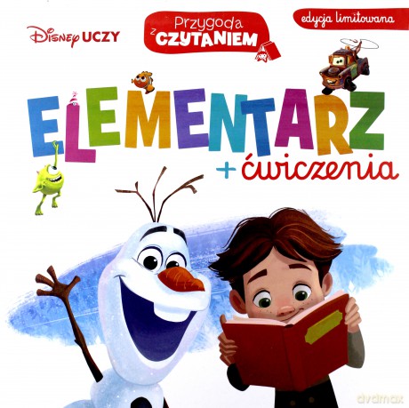 Disney uczy. Przygoda z czytaniem. Elementarz+ćw. [KSIĄŻKA]