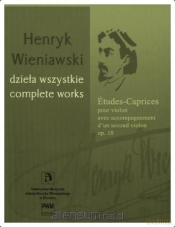 Etudes-Caprices op.18 - Henryk Wieniawski [KSIĄŻKA]