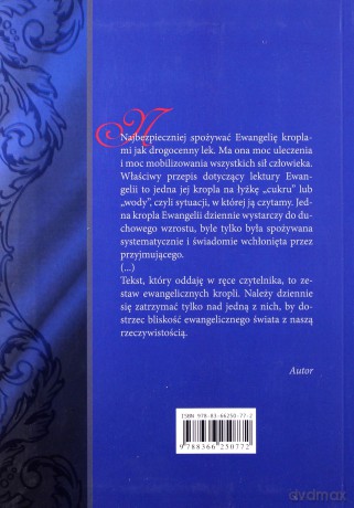 Ewangelia na każdy dzień. Krople Ewangeliczne - Edward Staniek [KSIĄŻKA]