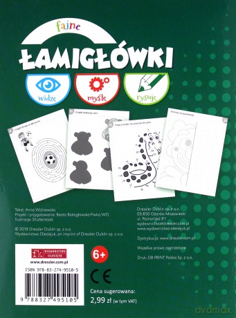 Fajne łamigłówki [KSIĄŻKA]