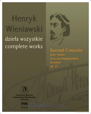 II Koncert skrzypcowy op.22 - Henryk Wieniawski [KSIĄŻKA]