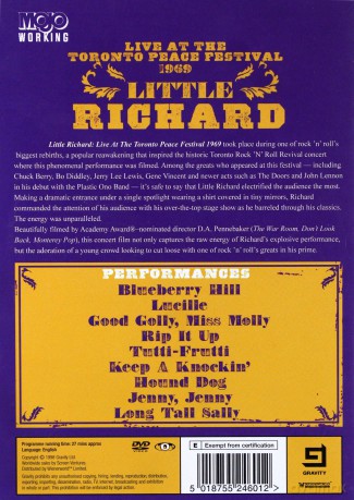 Richard Little: Live At The Toronto Peace Festival 1969 [DVD]