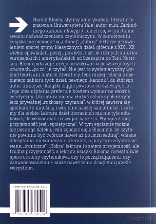 Jak czytać i po co - Harold Bloom [KSIĄŻKA]