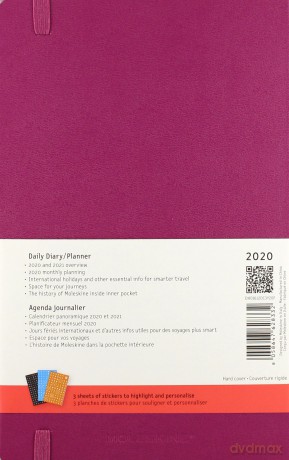 Kalendarz 2020 dzienny 12MLSnappy pink [KALENDARZ]