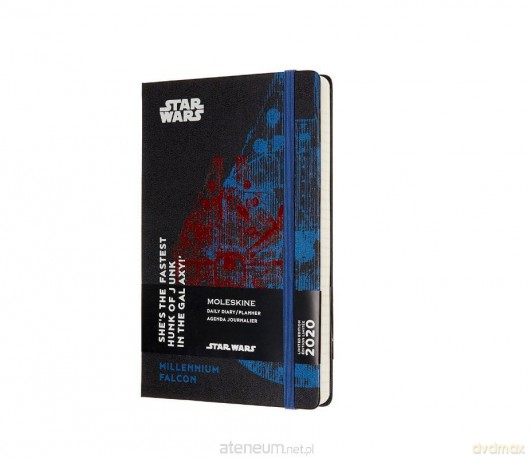 Kalendarz 2020 dzienny 12MLStar Wars Falcon [KALENDARZ]