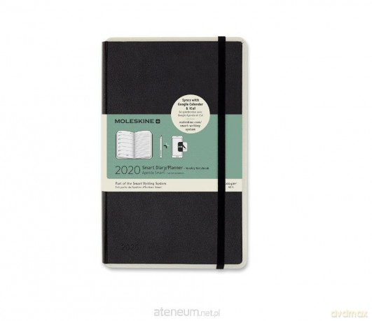 Kalendarz 2020 tyg. 12ML Smart Planner czarny [KALENDARZ]
