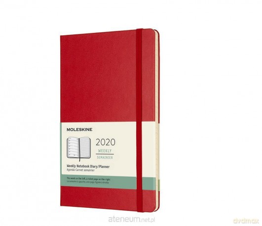 Kalendarz 2020 tygodniowy 12MLScarlet red [KALENDARZ]