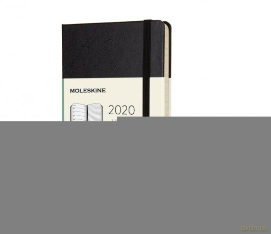 Kalendarz 2020 tygodniowy 12MPczarny [KALENDARZ]