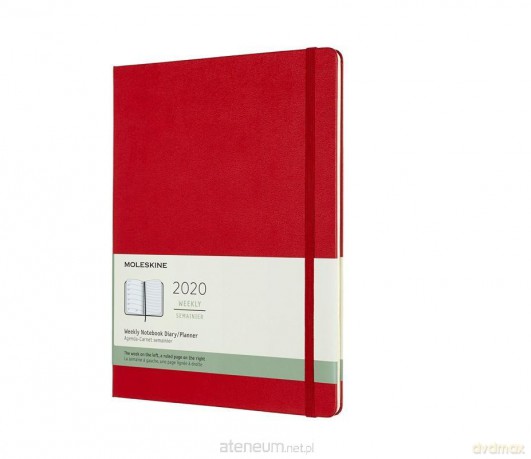 Kalendarz 2020 tygodniowy 12MXLScarlet red [KALENDARZ]