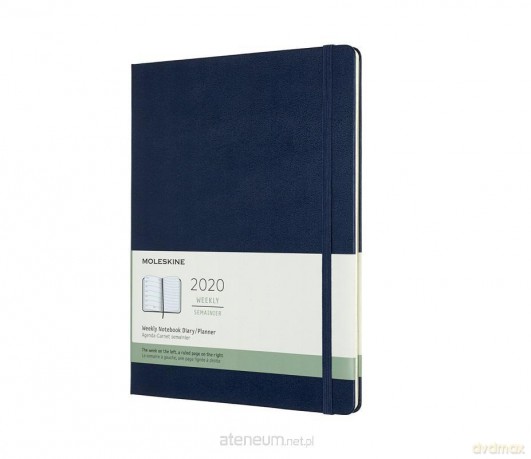 Kalendarz 2020 tygodniowy 12MXLSepphire blue [KALENDARZ]