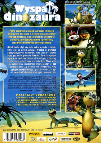 Wyspa Dinozaura + podkładka pod myszkę [DVD]