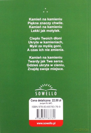 Kamień na kamieniu - Weronika Marczak [KSIĄŻKA]